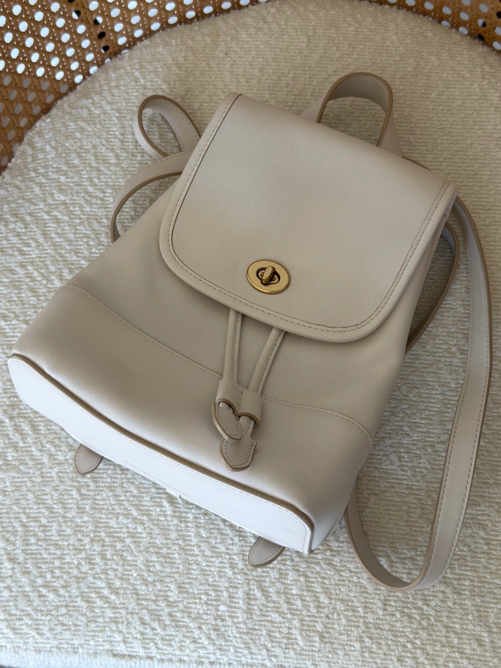 Coach Turnlock Backpack